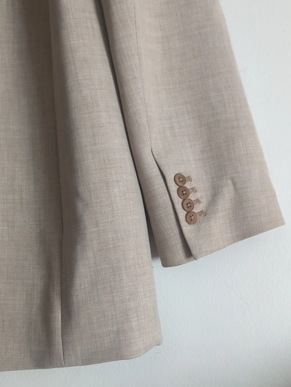 Wilfred Generation Blazer In Heather Oat Beige - Picture 9 of 14